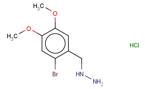 (2-BROMO-4,5-DIMETHOXYBENZYL)HYDRAZINE HYDROCHLORIDE
